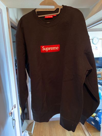 Supreme Box Logo Crewneck "Black" (22FW)