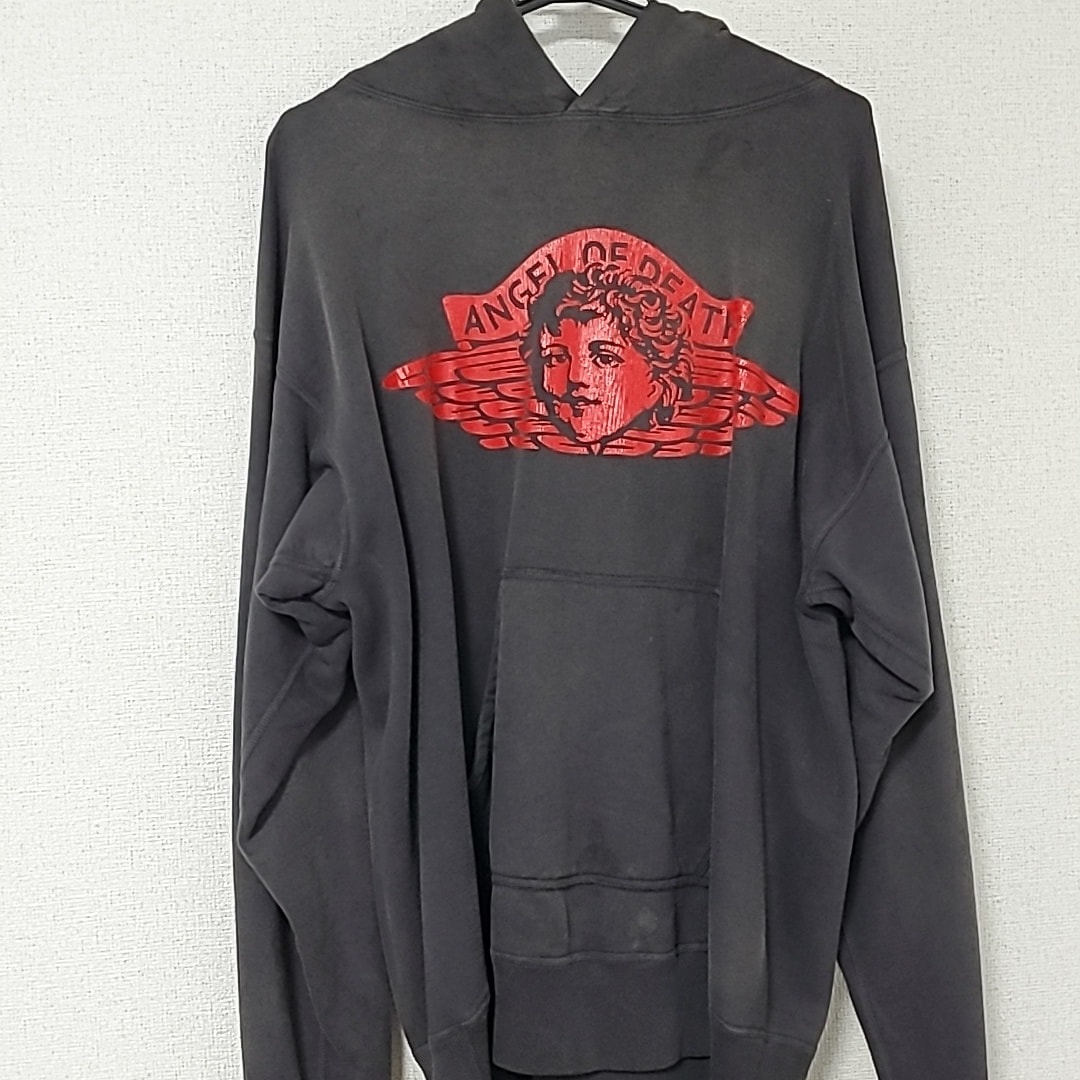 SAINT Mxxxxxx 24SS Angel Hoodie "Black"