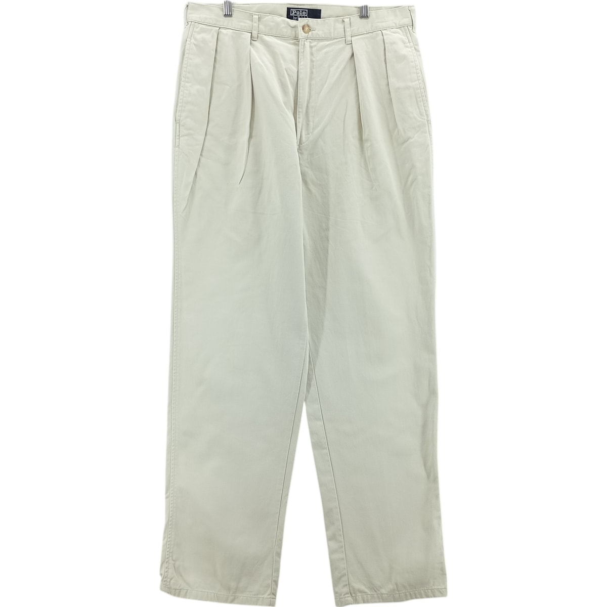 古着 ラルフローレン Ralph Lauren POLO by Ralph Lauren ツータック チノパンツ W34L32 メンズw34相当/eaa418438