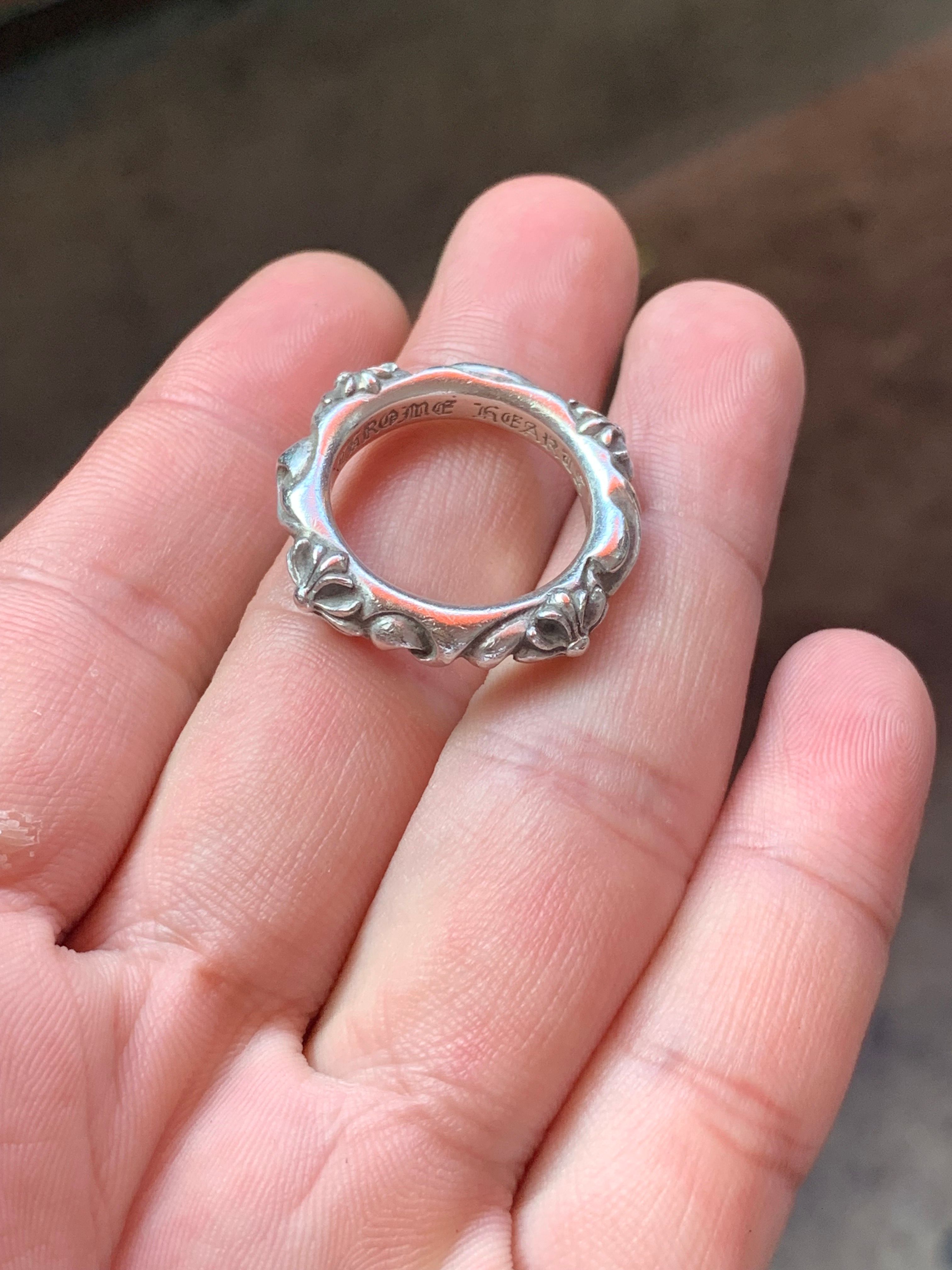 Chrome Hearts SBT Band Ring "Silver"