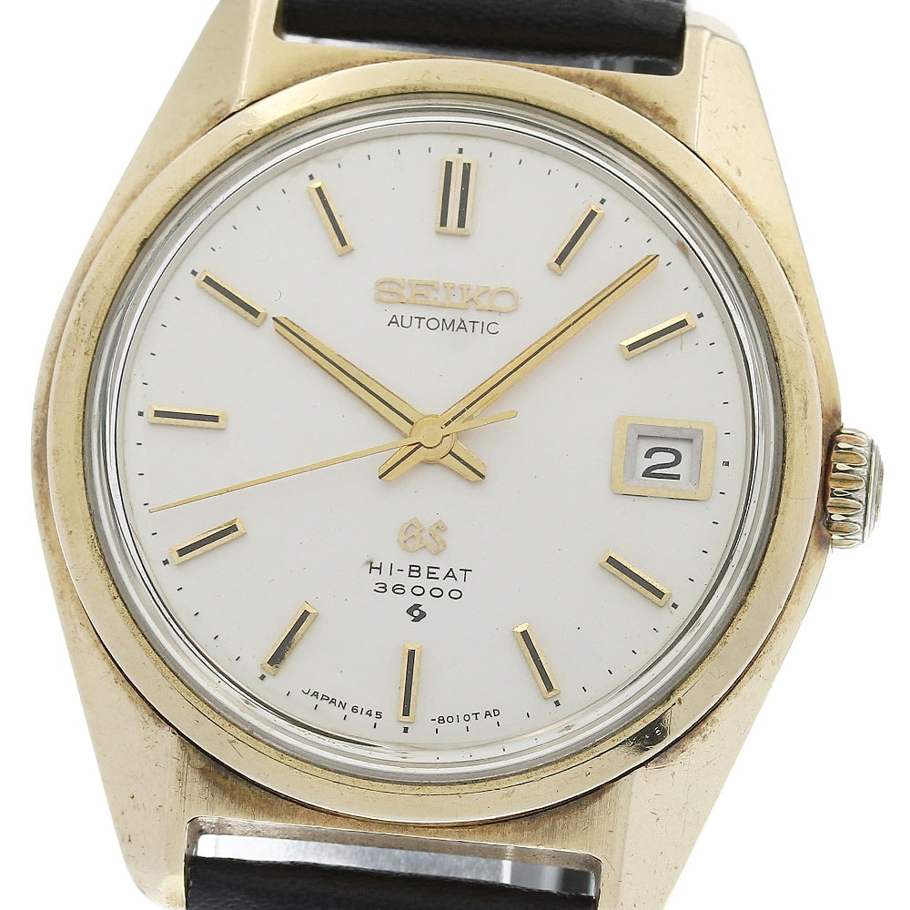 セイコー グランドセイコー デイト 6145-8000 メンズ 【中古】