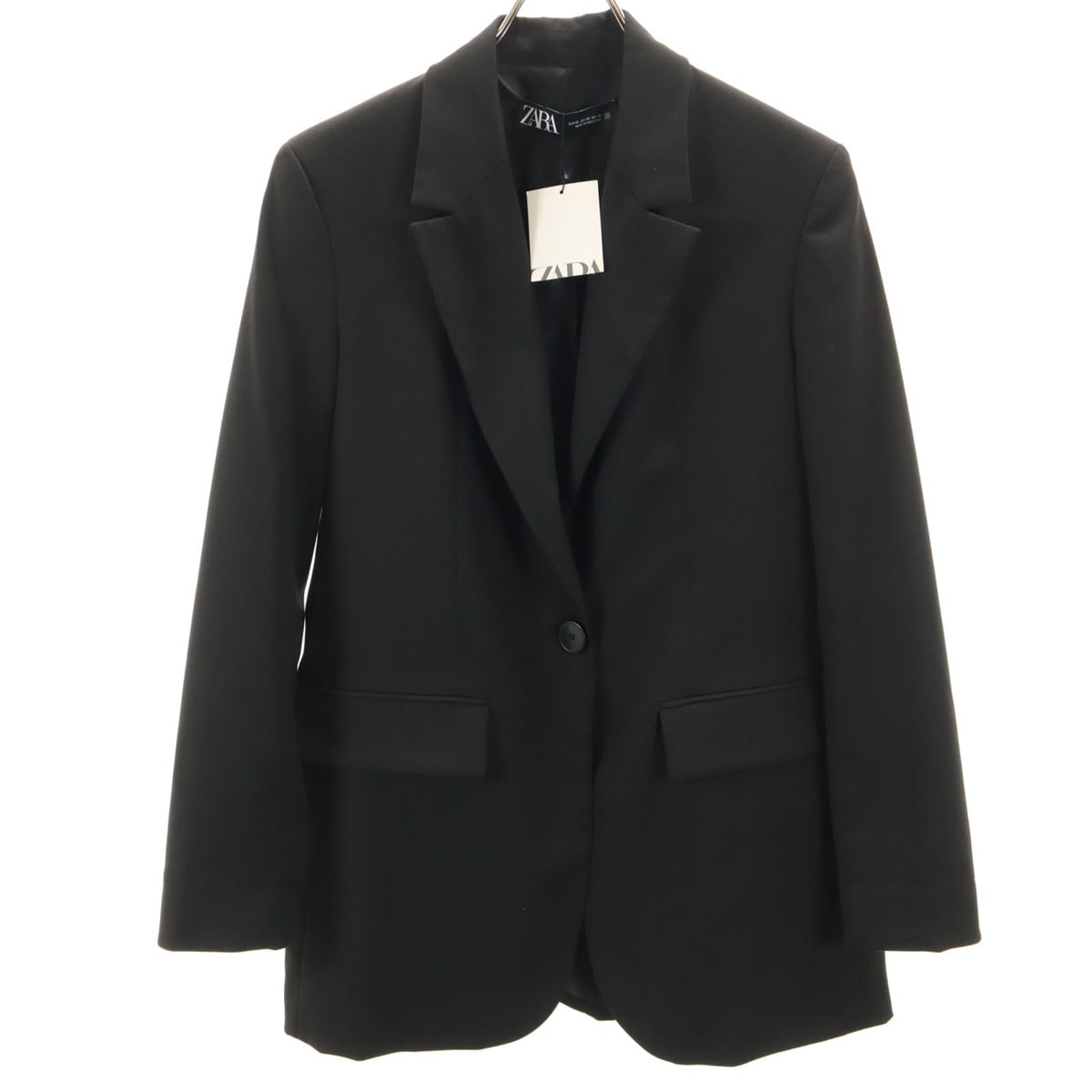 未使用 ZARA ザラ テーラードジャケット XS ブラック