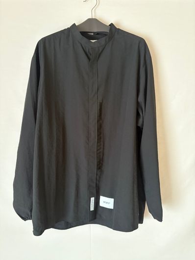 Wtaps Arrestor / LS / Poly. Broadcloth. Sign "Black"