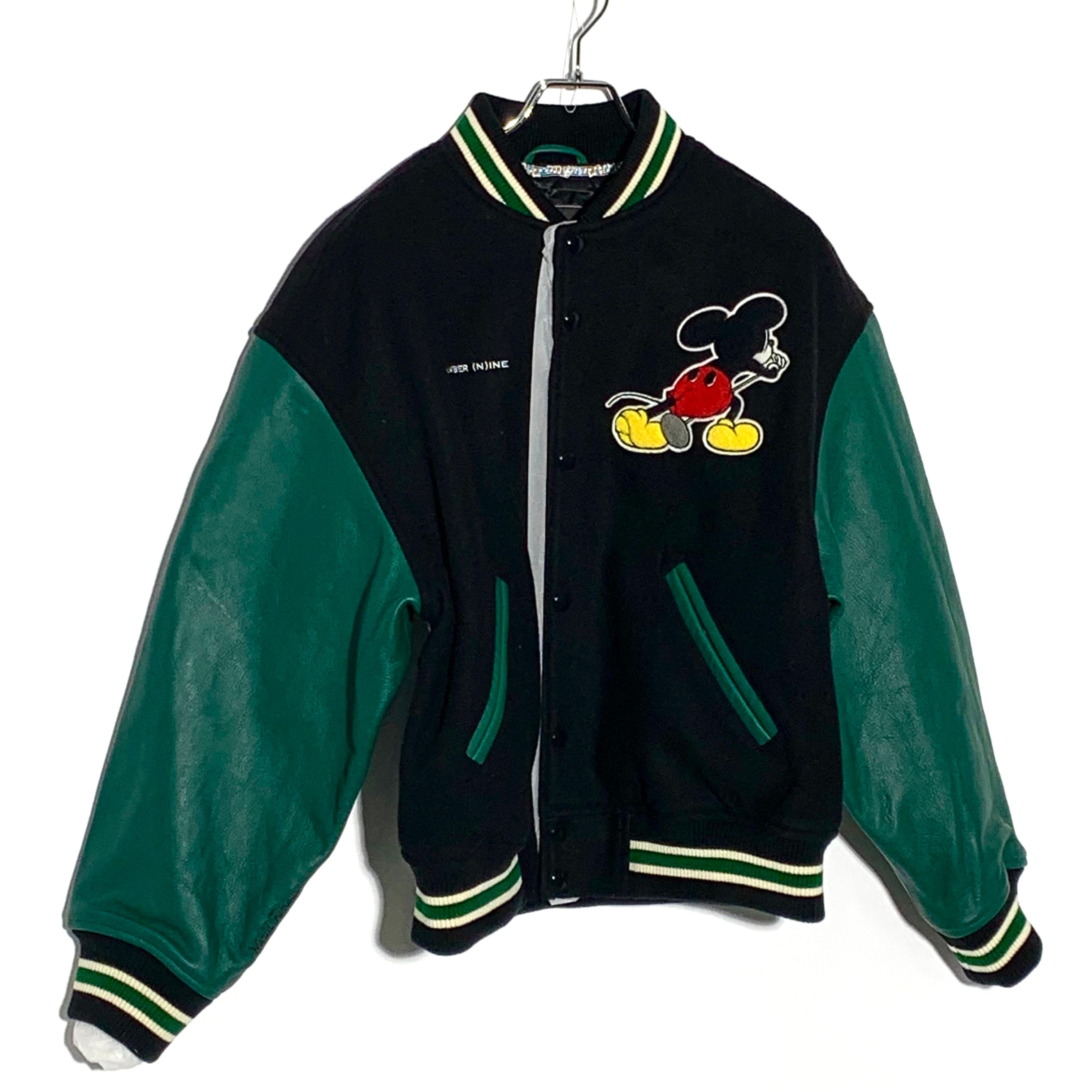 Supreme x Number (N)ine x Mickey Mouse Varsity Jacket "Black"