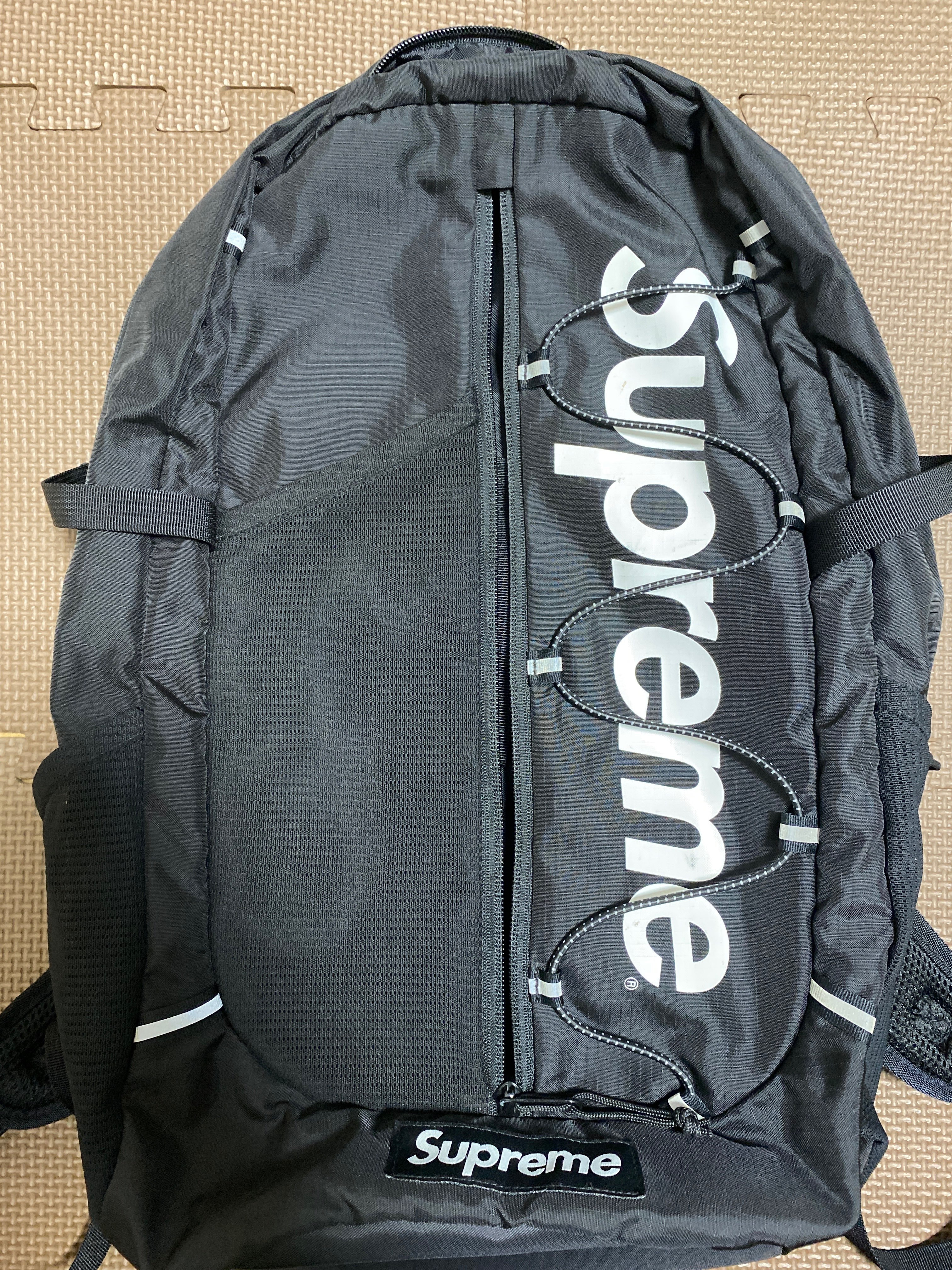 Supreme 2017SS Backpack "Black"