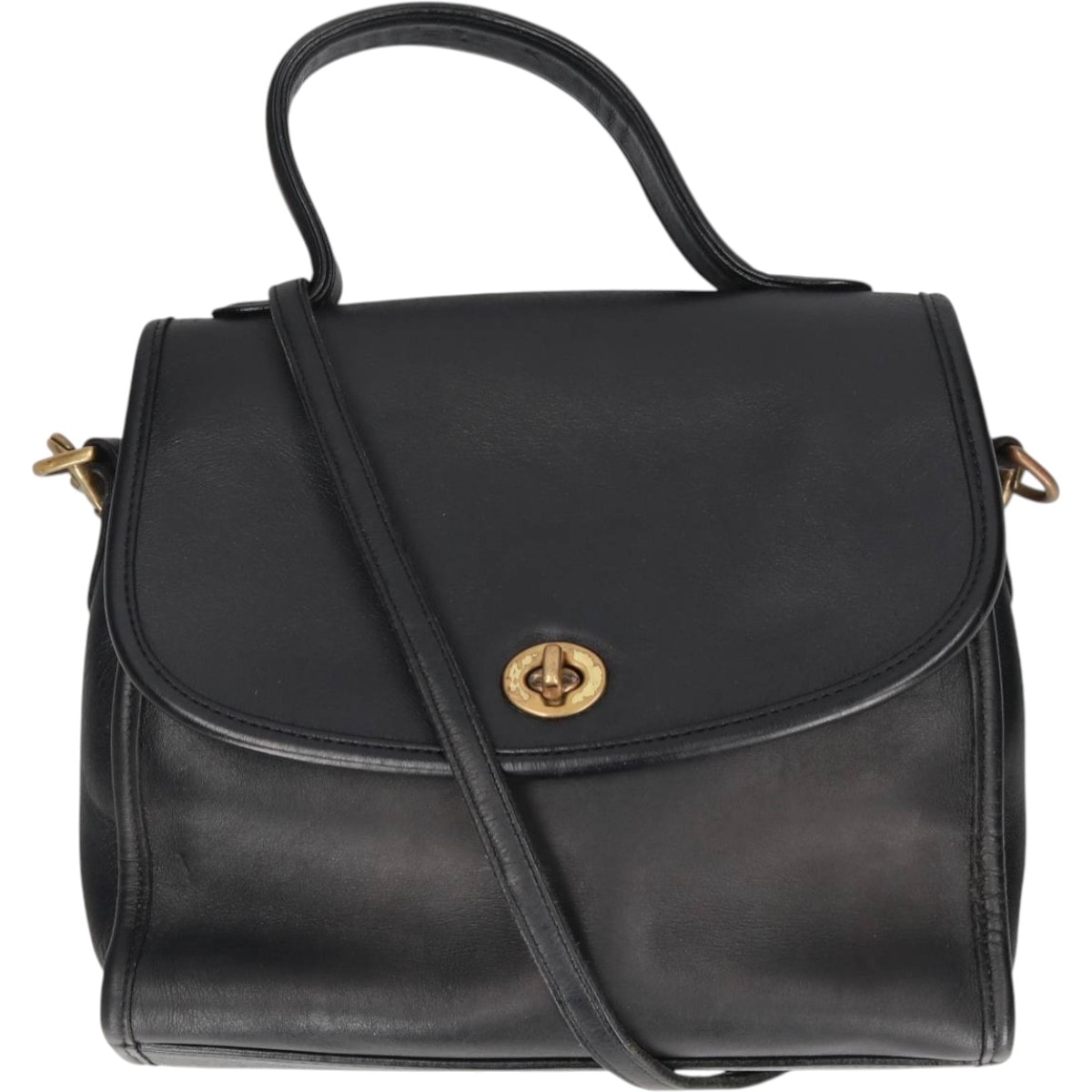 古着 90年代 コーチ COACH OLD COACH オールドコーチ 2WAY ターンロック ショルダーバッグ USA製 ヴィンテージ/gaa006515