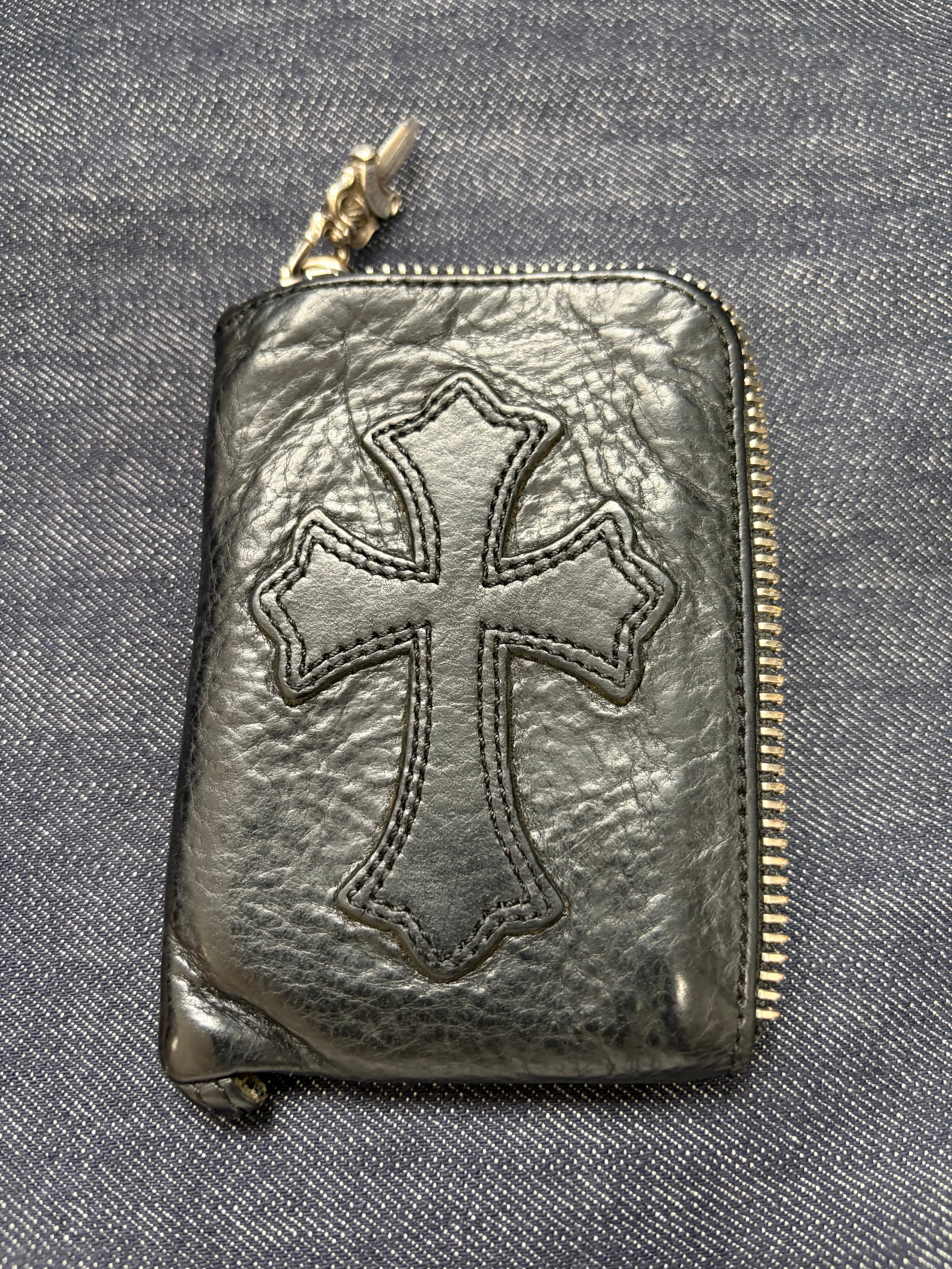Chrome Hearts Tiny Zip Wallet "Black"