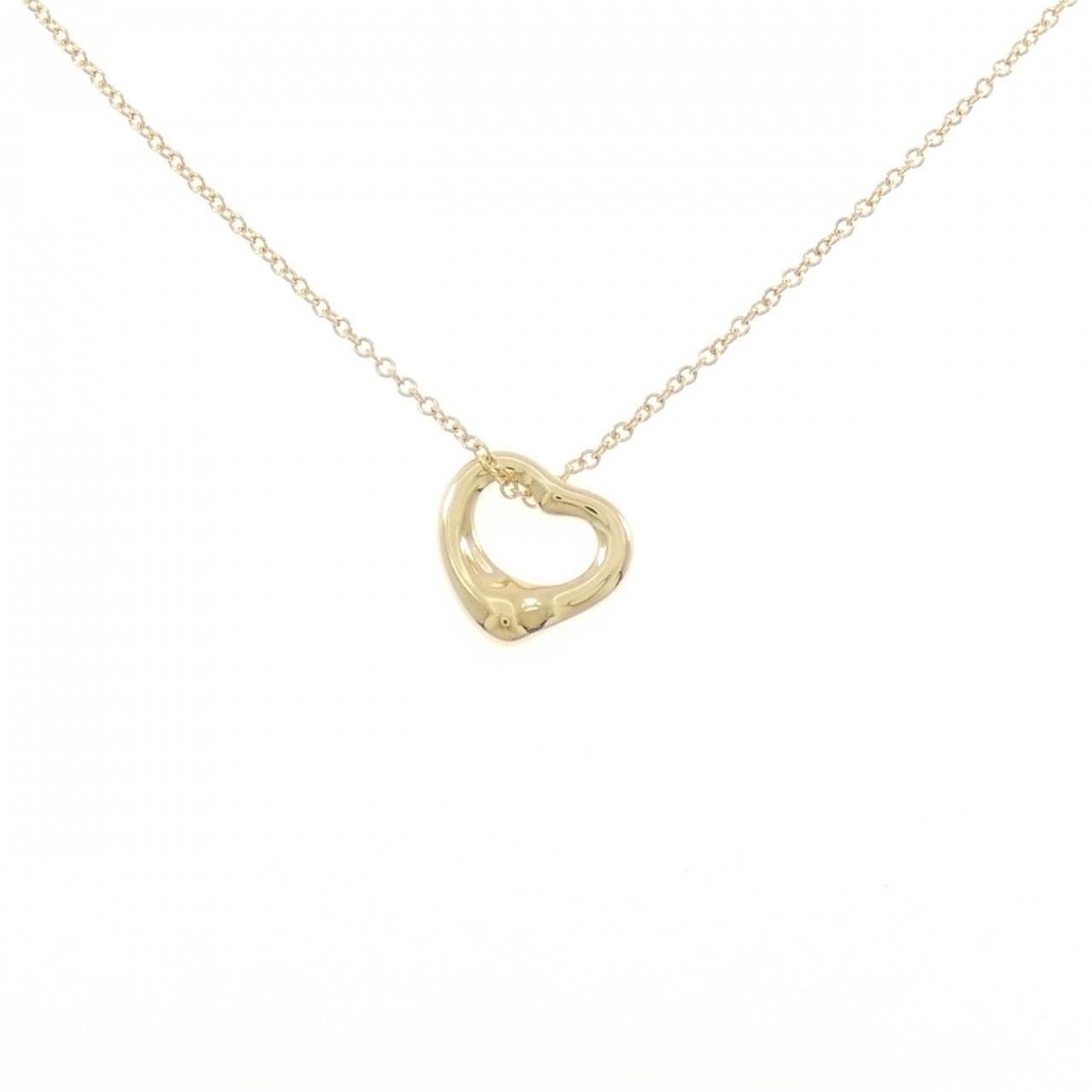 ティファニー オープンハート ネックレス