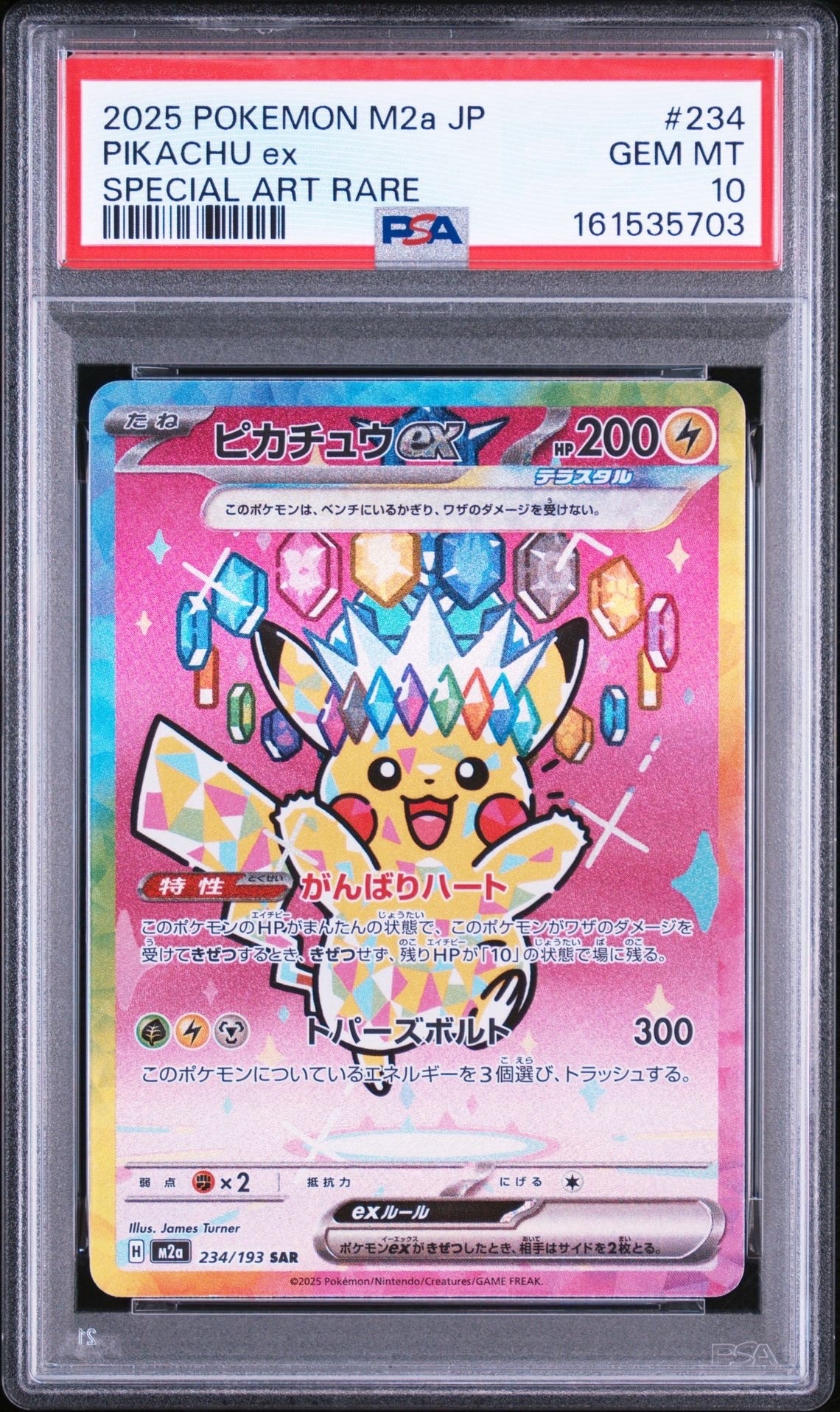 ピカチュウ : プロモ [SVP EN 085](「ゴッホ展」 プロモーションカード