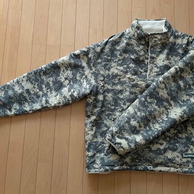 Supreme Polartec Shearling Reversible Pullover "Natural" (23FW)