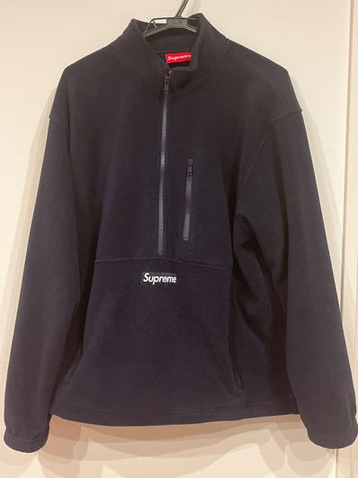 Supreme Polartec Half Zip Pullover "Navy"
