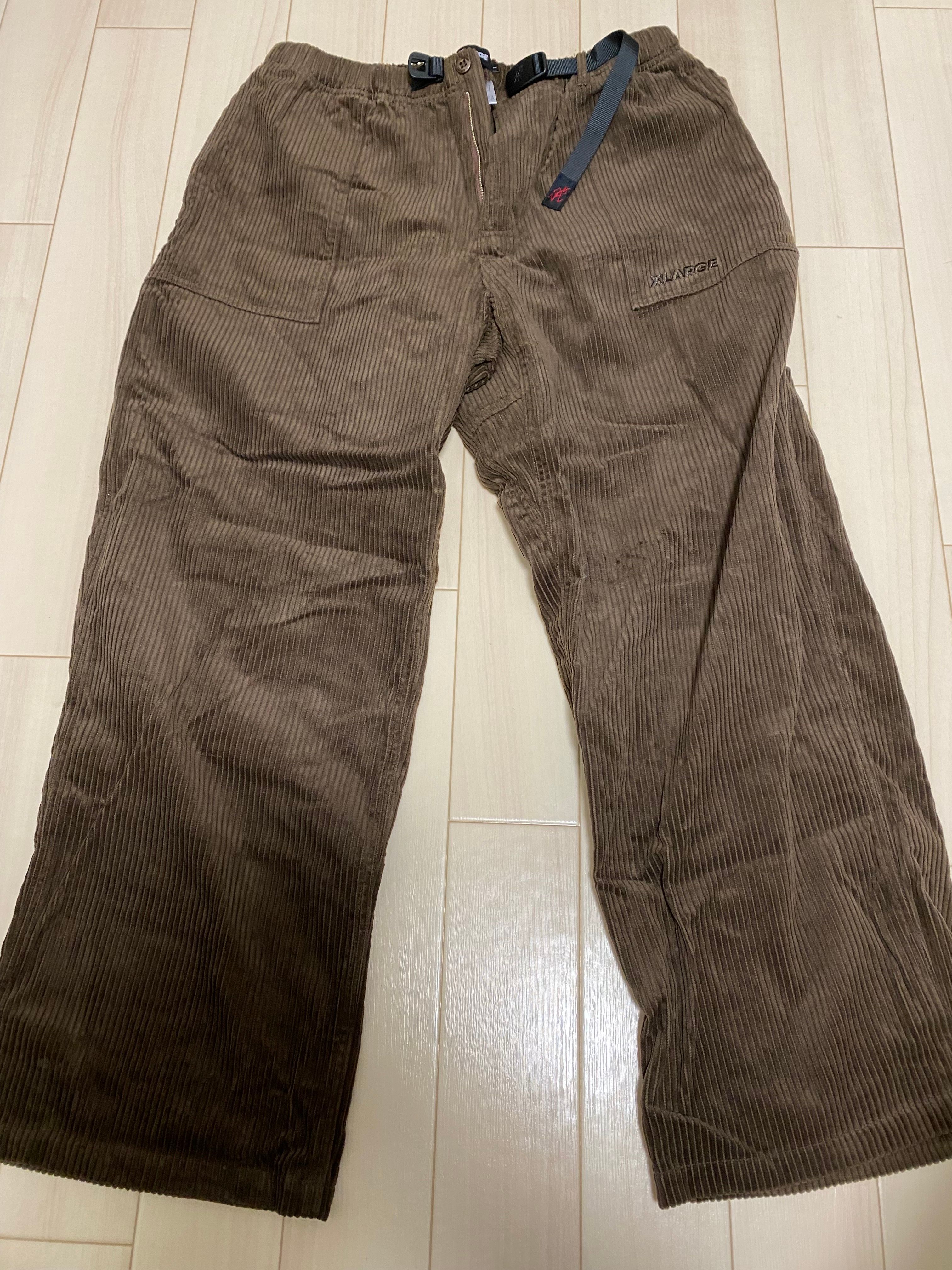 XLARGE GRAMICCI CORDUROY EASY PANTS "Brown"