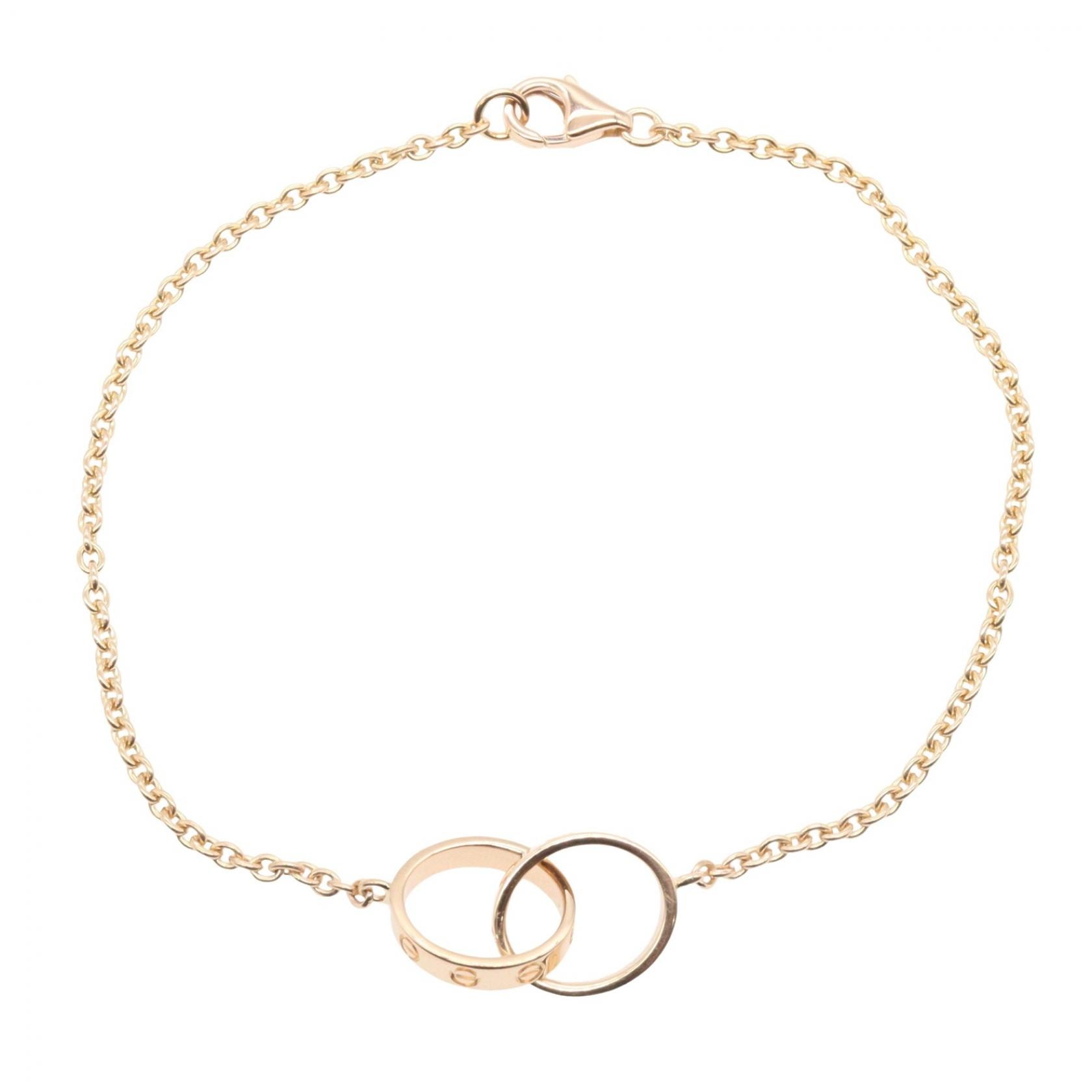 カルティエ CARTIER ベビーラブ ブレスレット ブレスレット アクセサリー K18PG(ピンクゴールド) レディース ゴールド系 【中古】