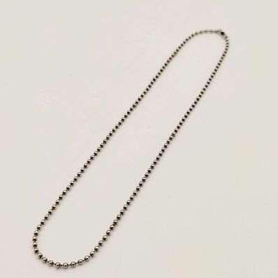 【美品】クロムハーツ 純正ボールチェーン 45cm シルバー925