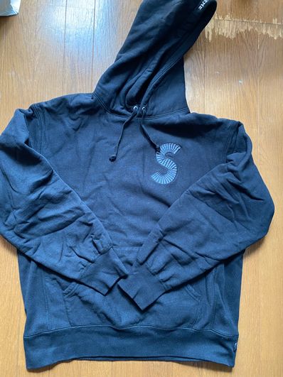 Supreme S Logo Hooded Sweatshirt "Black" (20FW)