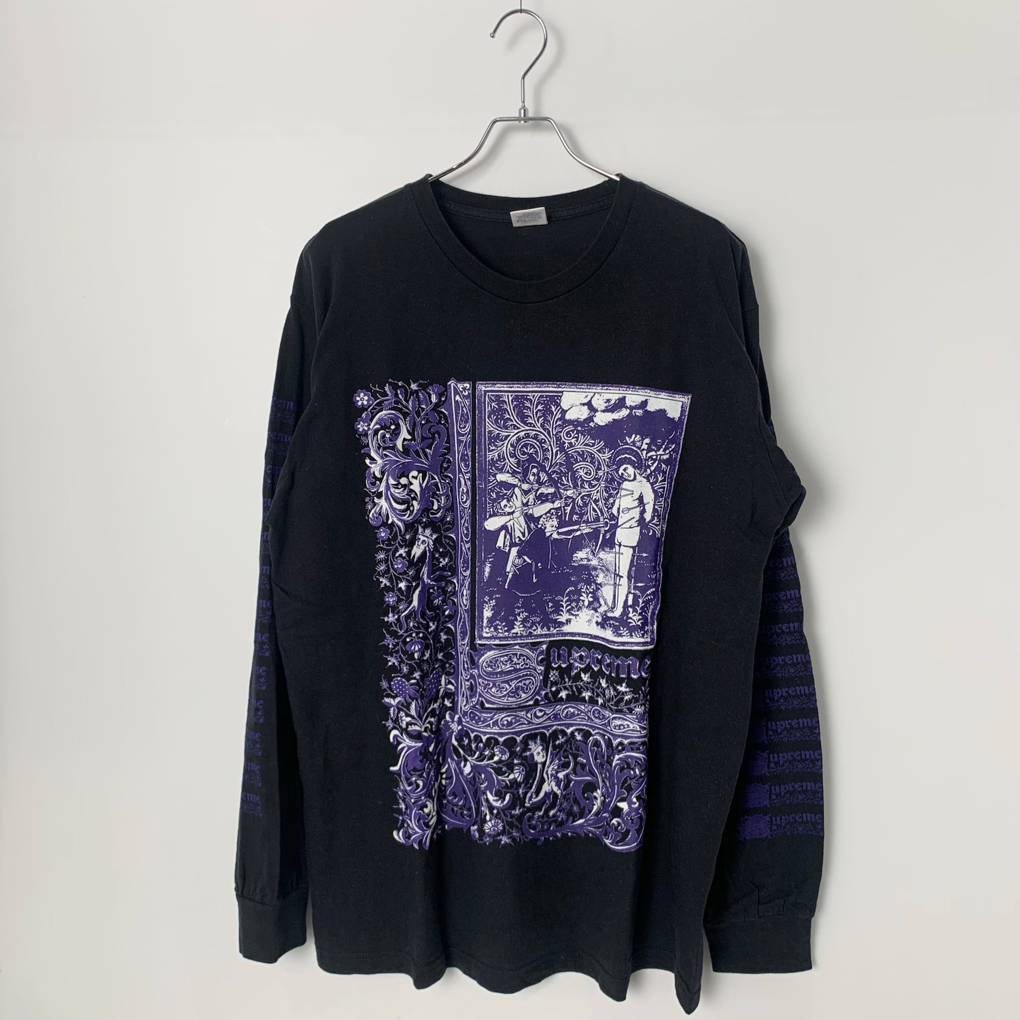 Supreme Saint Sebastian L/S Tee "Black"