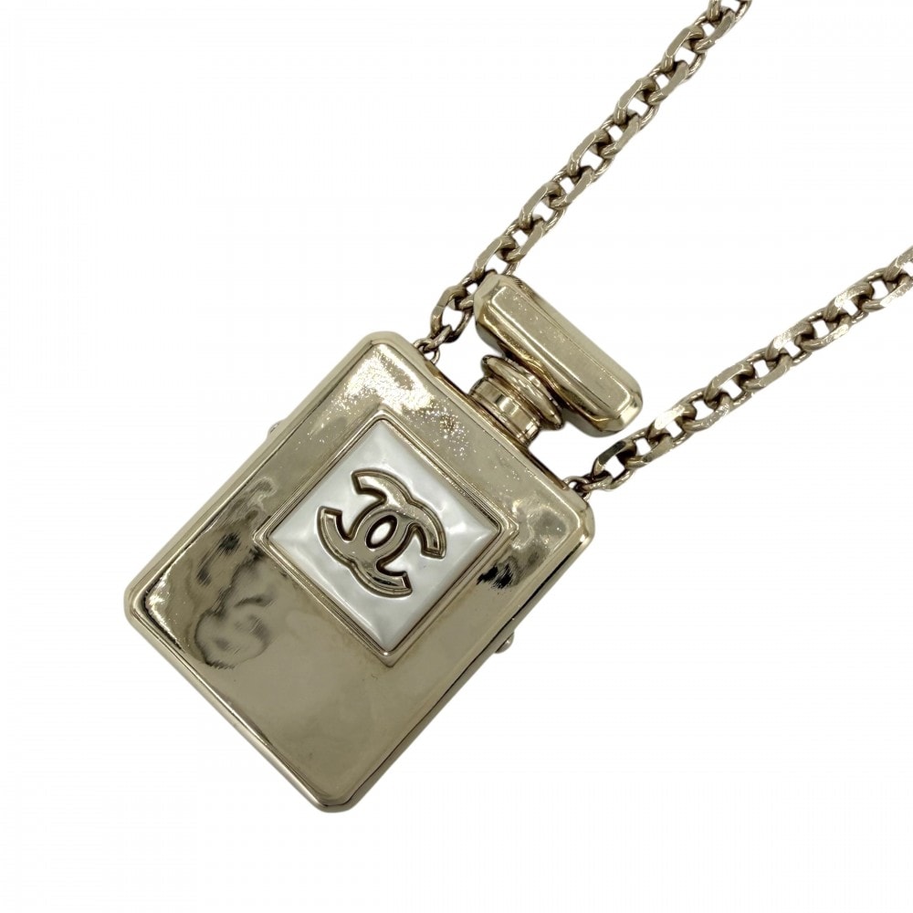 CHANEL シャネル ネックレス 香水モチーフ ココマーク ロングネックレス アクセサリー N°5 パフューム GP    B22S ゴールド レディース 約119.5g 美品 2022年【中古品】