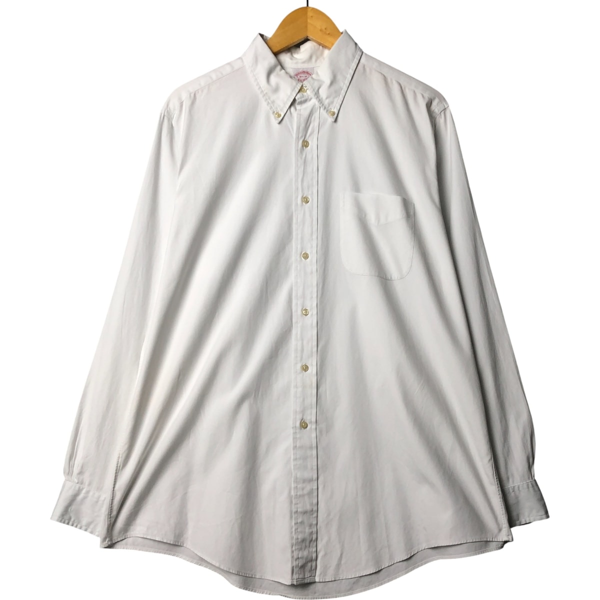 古着 ブルックスブラザーズ Brooks Brothers Est.1818 長袖 ボタンダウンシャツ メンズL相当/eaa584672