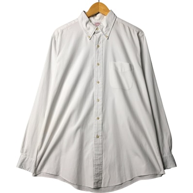 古着 ブルックスブラザーズ Brooks Brothers Est.1818 長袖 ボタンダウンシャツ メンズL相当/eaa584672