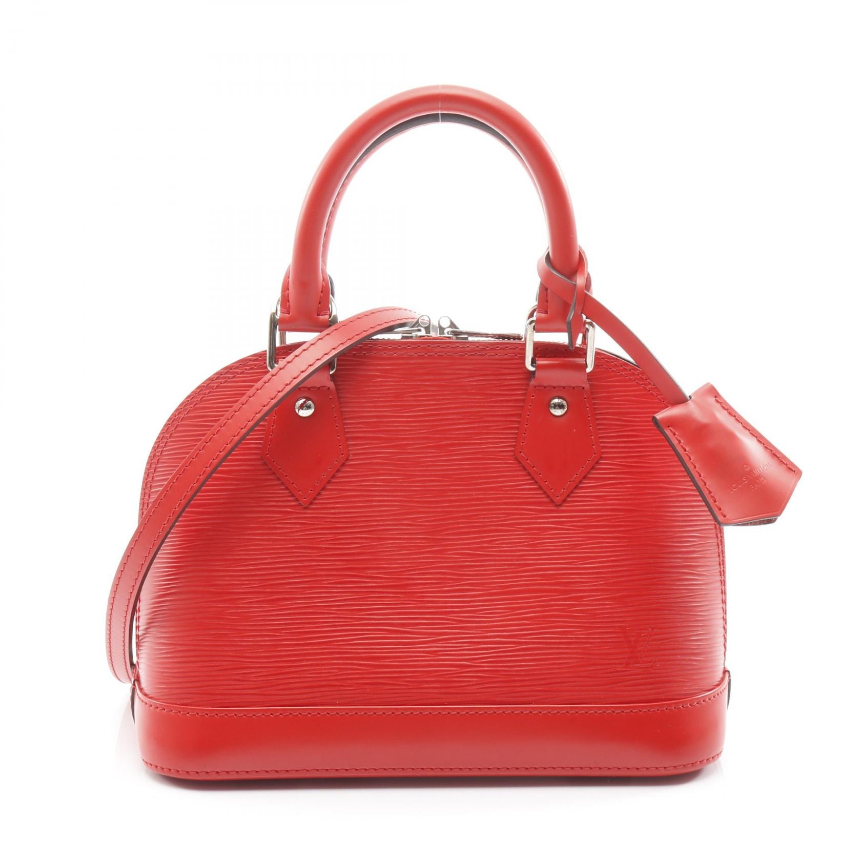 ルイ・ヴィトン LOUIS VUITTON アルマBB ハンドバッグ バッグ レザー エピ コクリコ レディース レッド系 M41160 【中古】