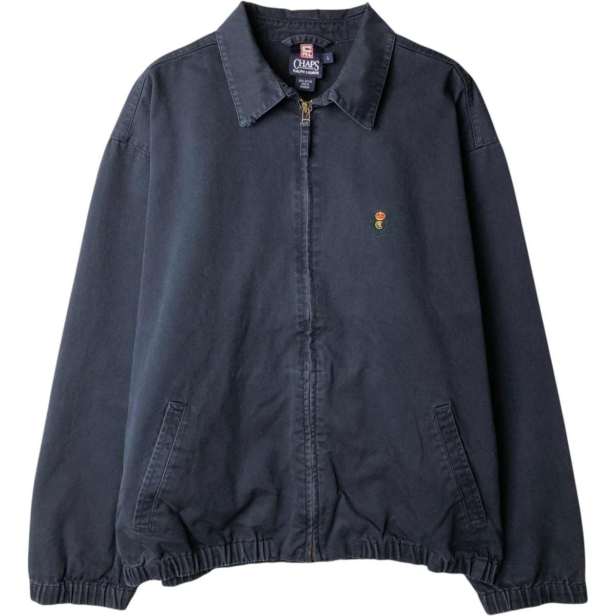 古着 ラルフローレン Ralph Lauren CHAPS チャップス スイングトップ スポーツジャケット メンズL相当/eaa648619