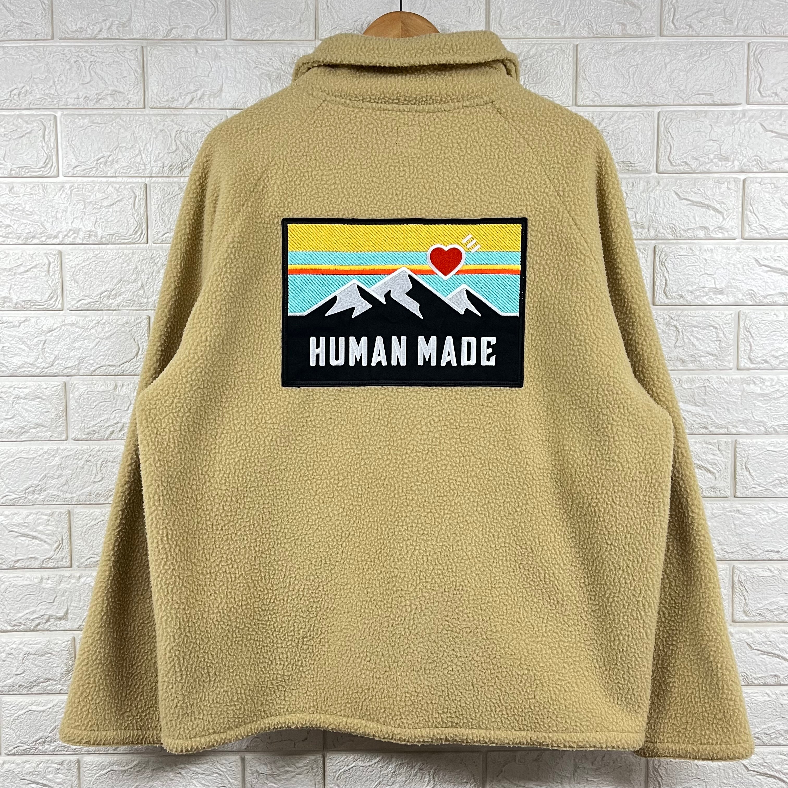 HUMAN MADE FLEECE DUCK JACKET "Tan"