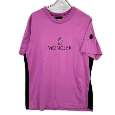 モンクレール ピンク MAGLIA MANICHE CORTE Tシャツ M