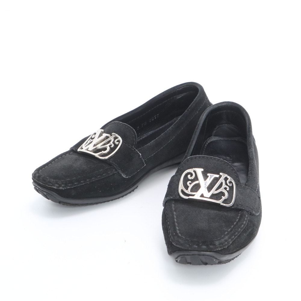■美品 ルイヴィトン LV ロゴ ドライビング 37 1/2 24cm 相当
