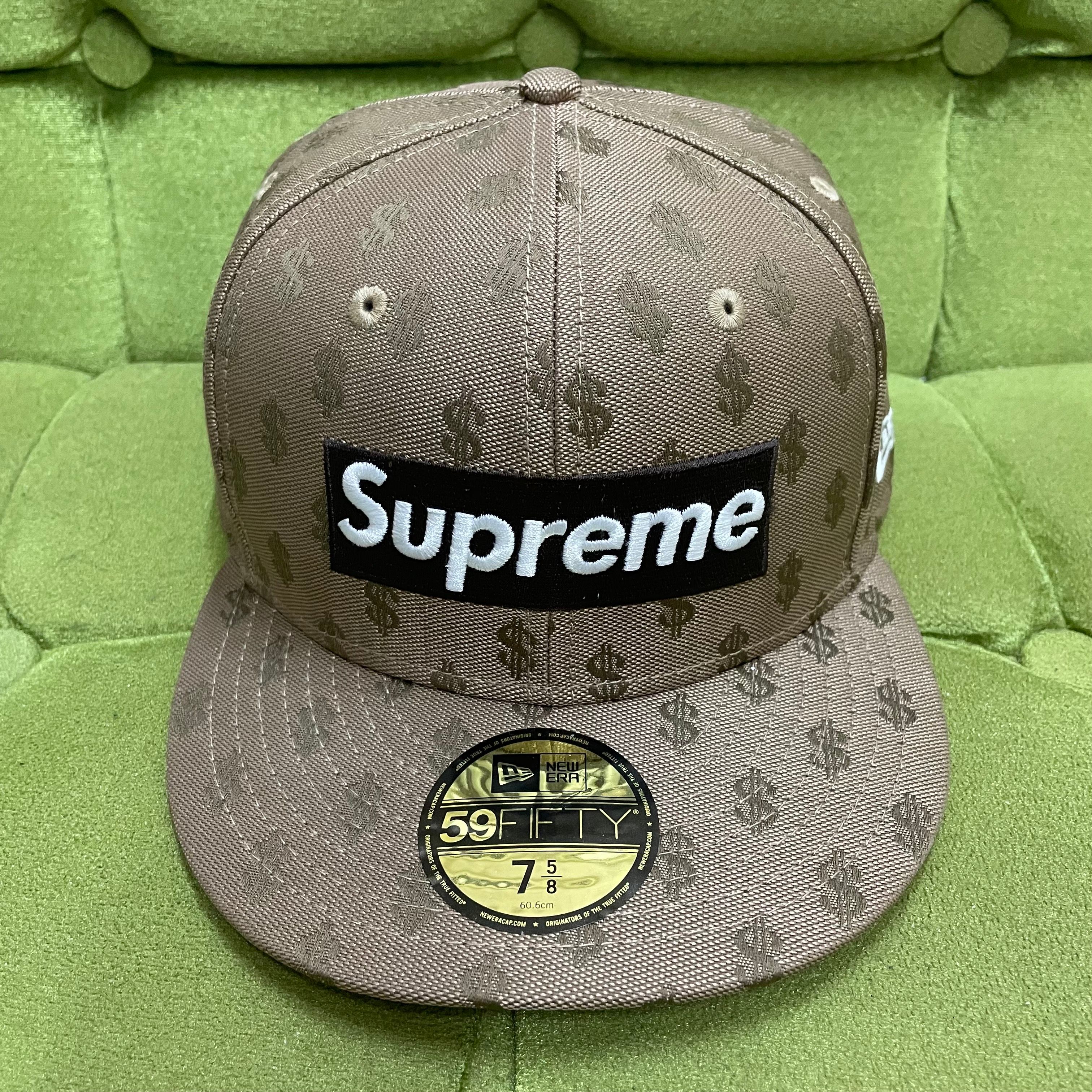 Supreme Monogram Box Logo New Era "Brown"