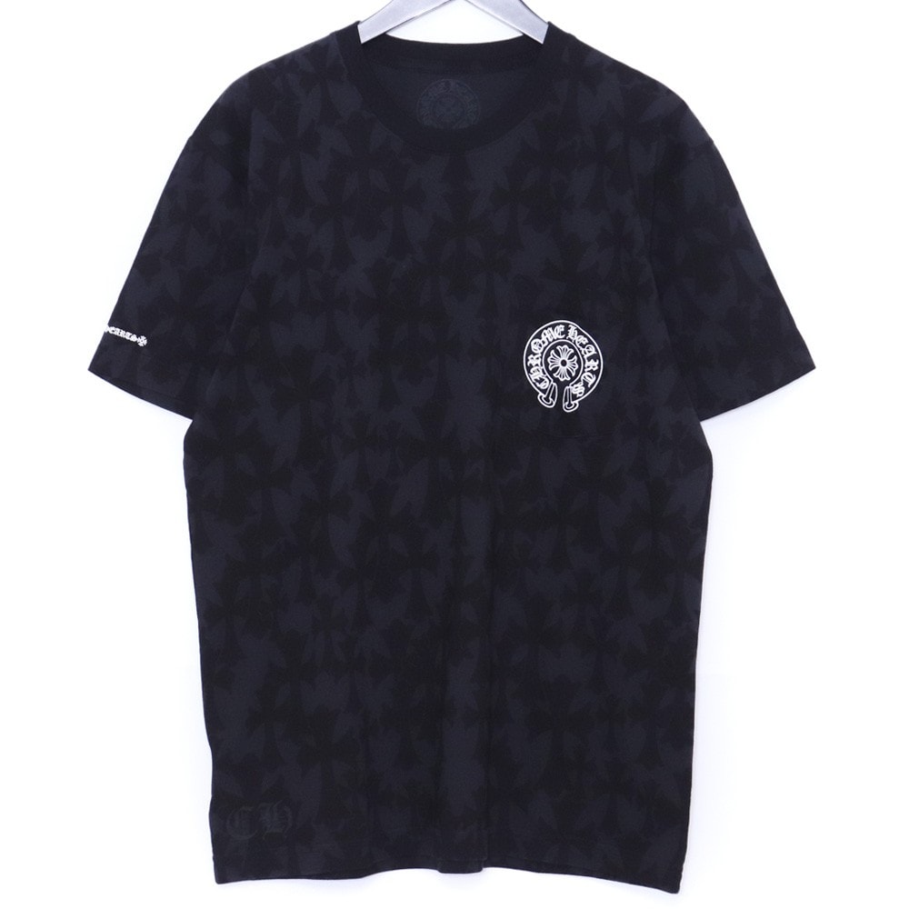 Chrome Hearts Graveyard Cemetery Cross T-Shirt "Black"