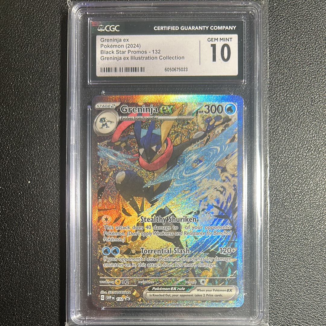 ゲッコウガex P [SVP EN 132]【英語版】(スカーレット&バイオレット「シュラウデッドフェイブル ゲッコウガex スペシャルイラストレーション コレクション」)