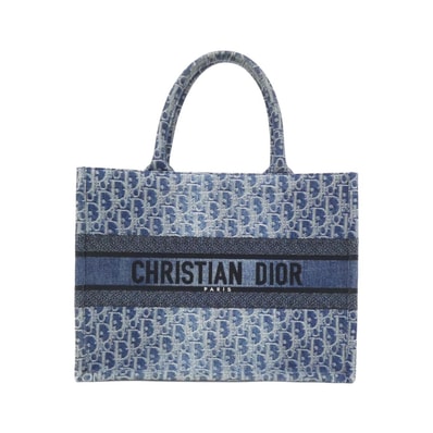 クリスチャンディオール DENIM DIOR OBLIQUE ディオール ブック トート ミディアム M1296ZEGC バッグ