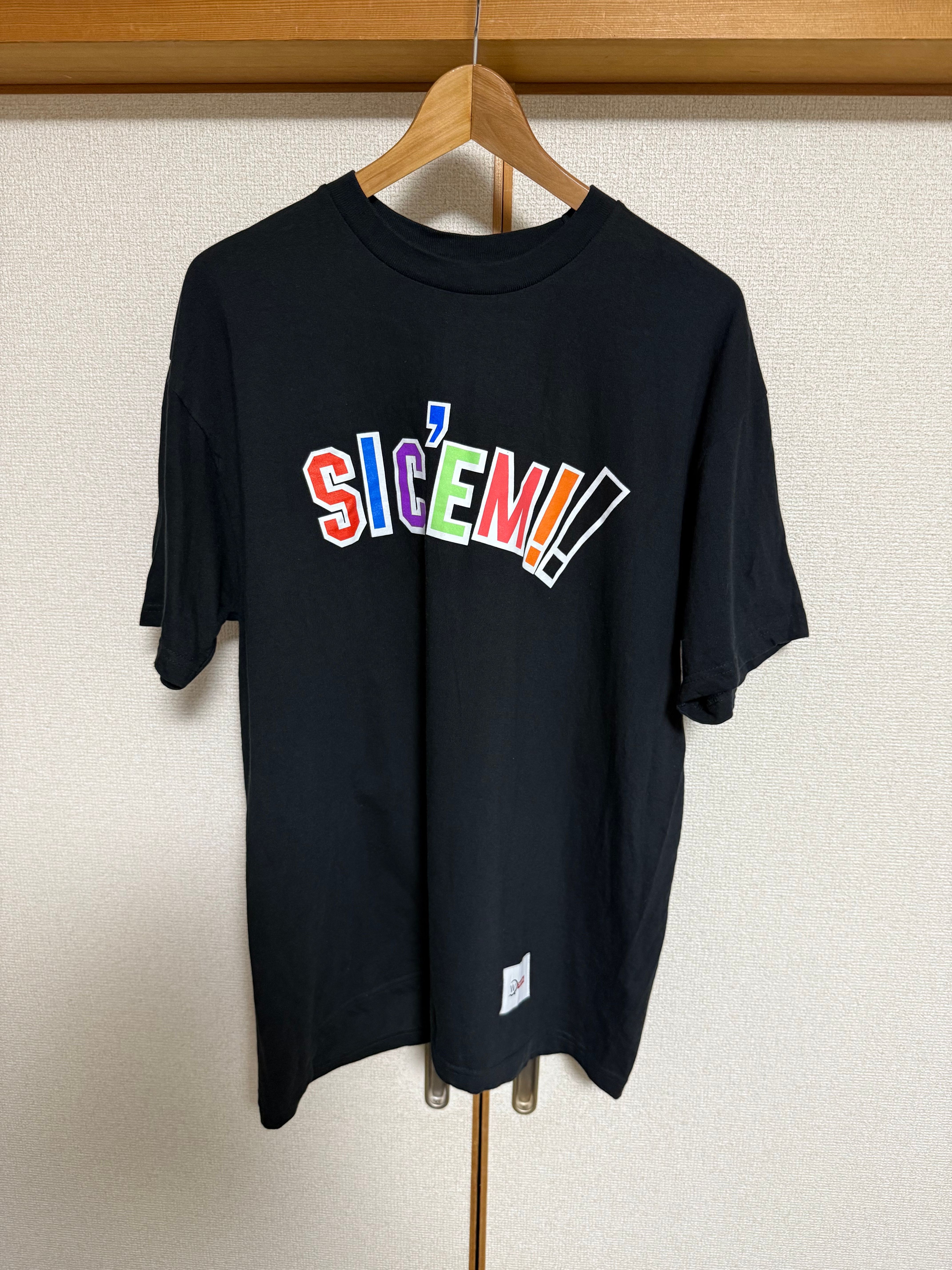 Supreme / WTAPS Sic'em! Tee "Black"