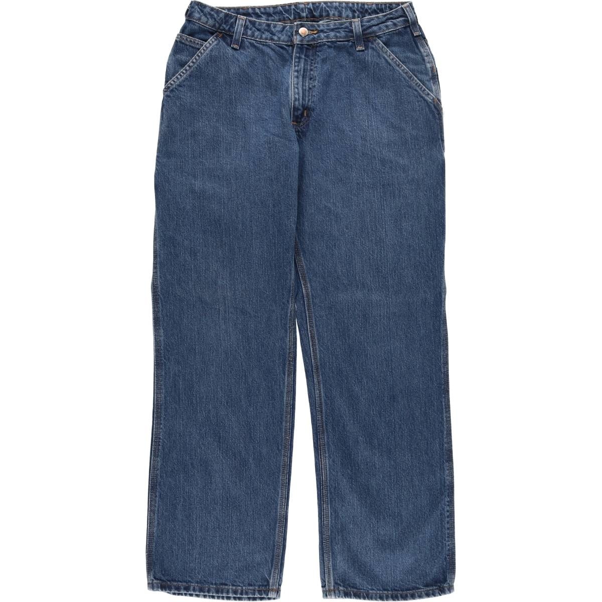 古着 カーハート Carhartt テーパードデニムパンツ レディースXL(w33)相当/eaa538526