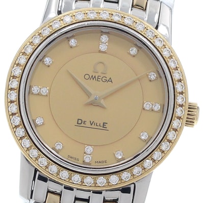 オメガ デビル 4375.15 レディース 【中古】