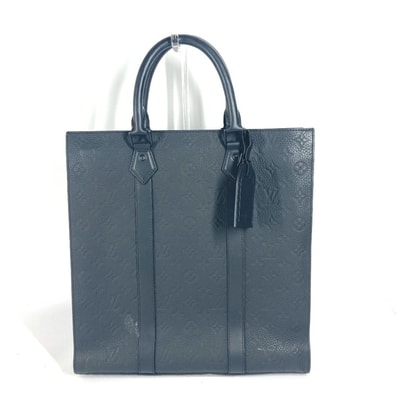 ルイヴィトン LOUIS VUITTON サックプラ M21866 モノグラムトリヨン カバン トートバッグ ハンドバッグ トリヨンレザー ノワール ブラック