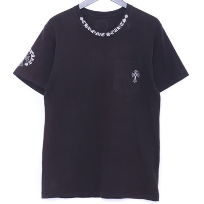 Chrome Hearts CH Cross Neck Print T-Shirt "Black"