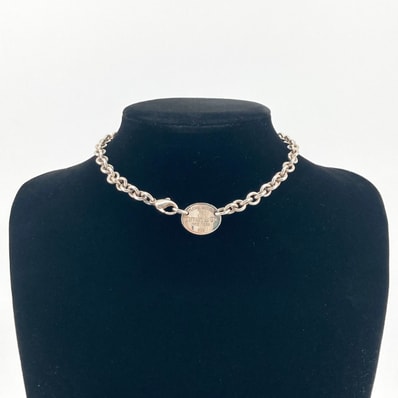 TIFFANY&Co.(ティファニー) リターントゥ オーバルタグ Ag925 ネックレス シルバー