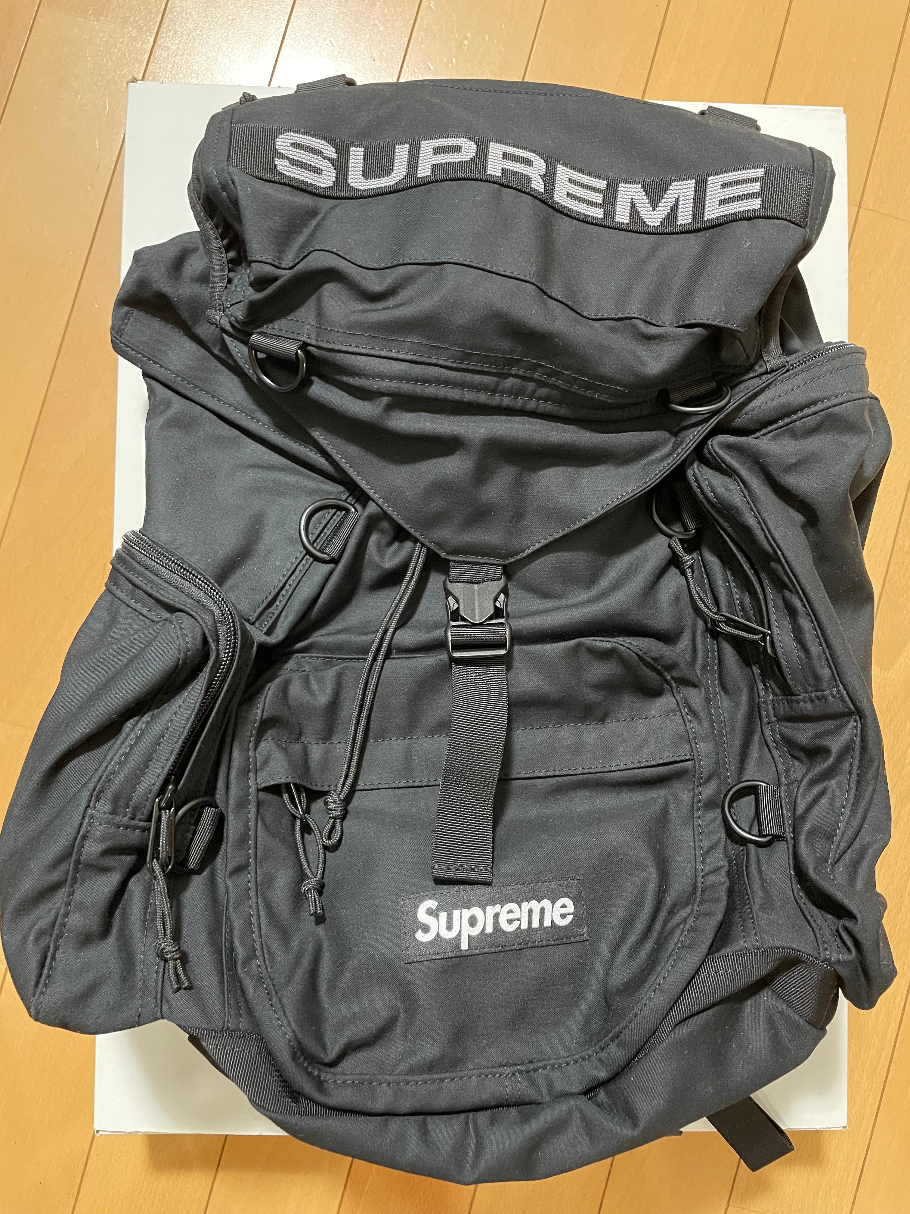 Supreme Field Backpack "Black" (23SS)