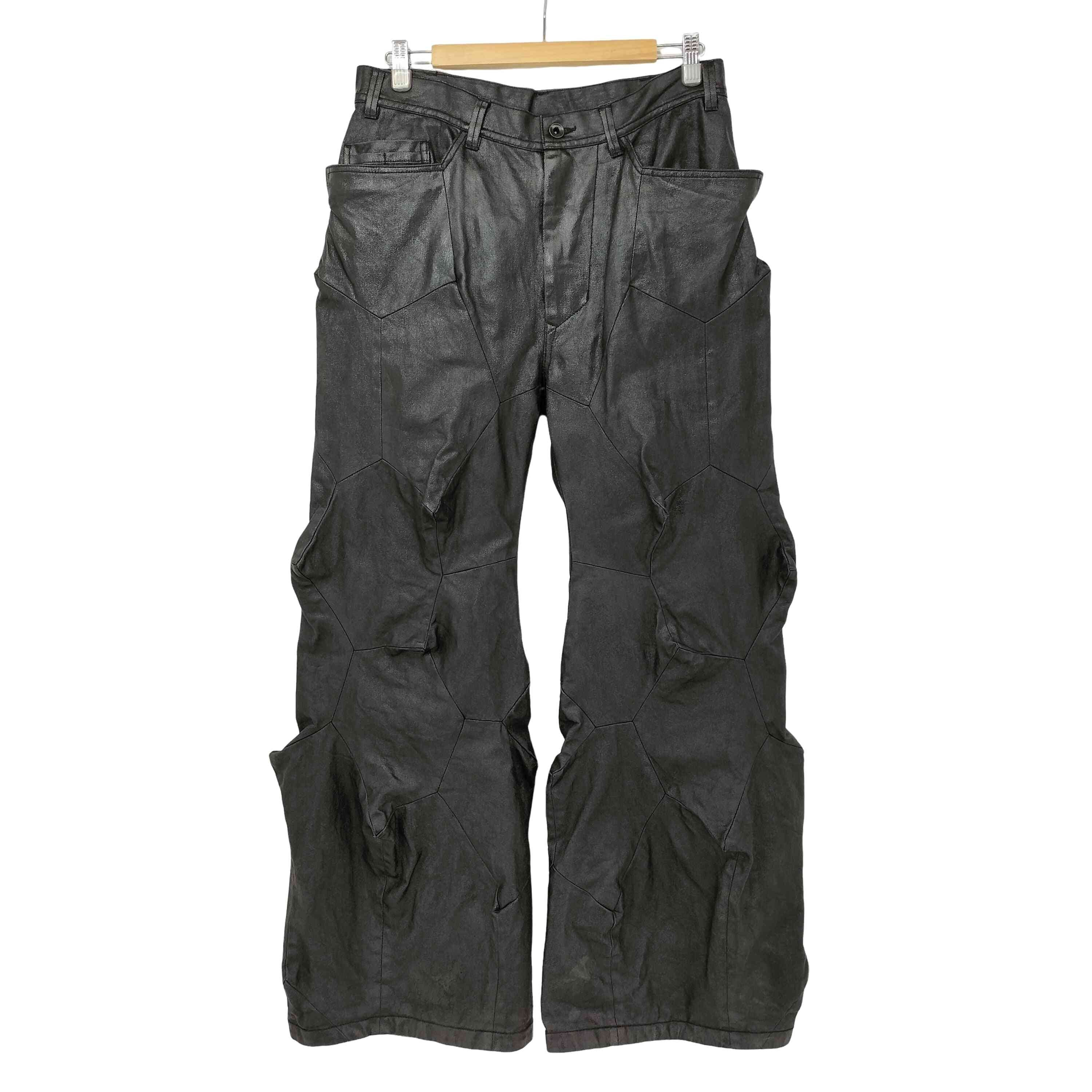 24AW 10oz Coated Wide Denim Trouser Thorn コーティングデニムパンツ【1139772531937】