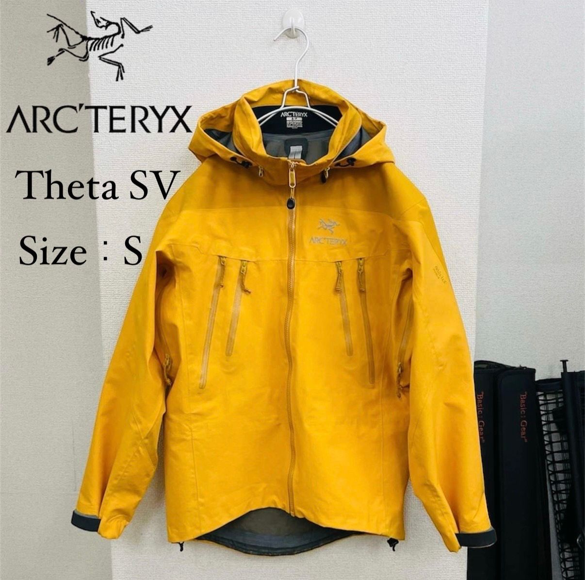 【激レア】arc'teryx theta sv 4連ジップ