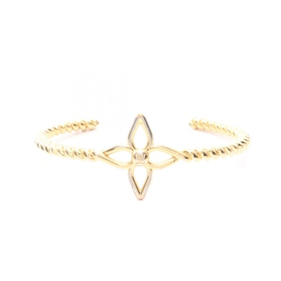 ルイ・ヴィトン LOUIS VUITTON リジッド ノーティカル ブレスレット アクセサリー GP(ゴールドメッキ) レディース ゴールド系 M1606S 【中古】