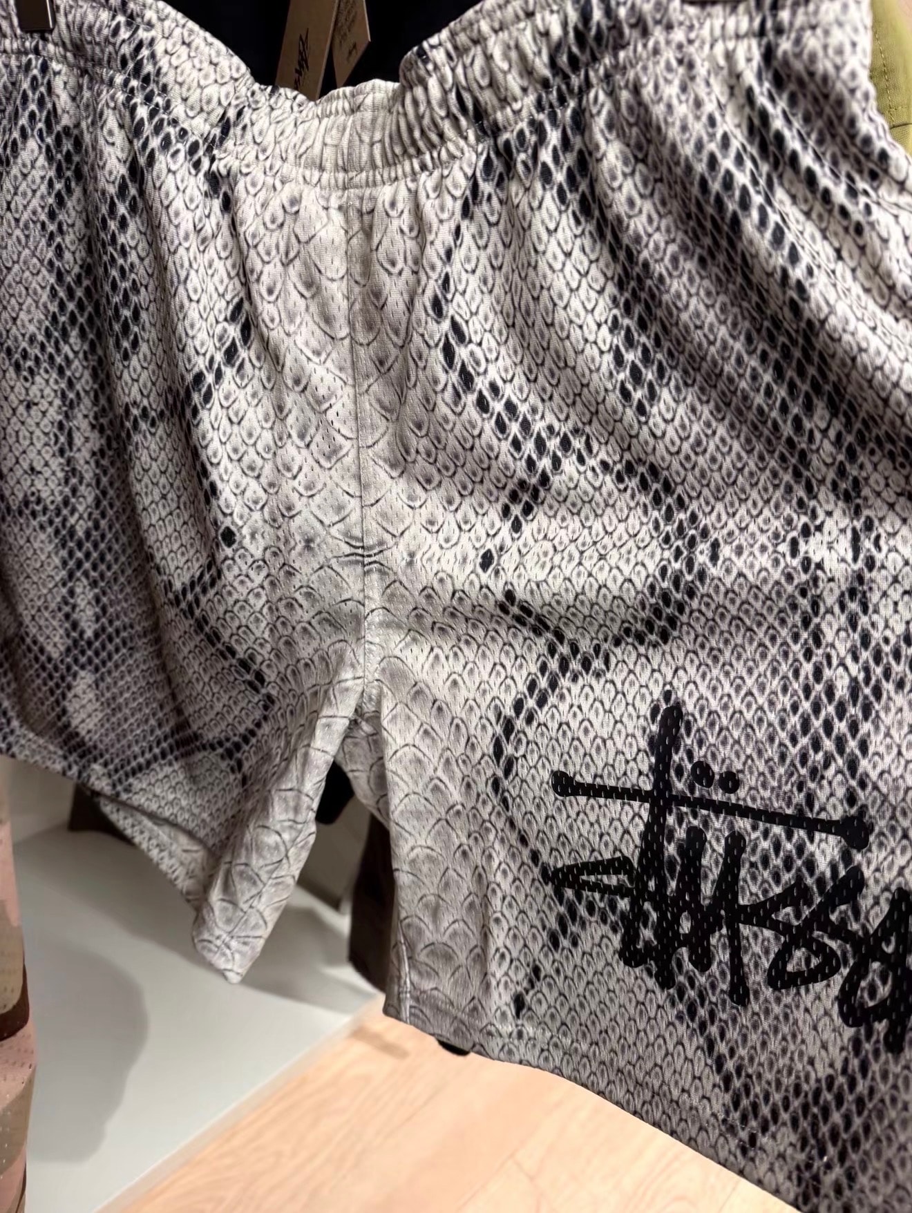 Stussy Mesh Short Basic Snake 