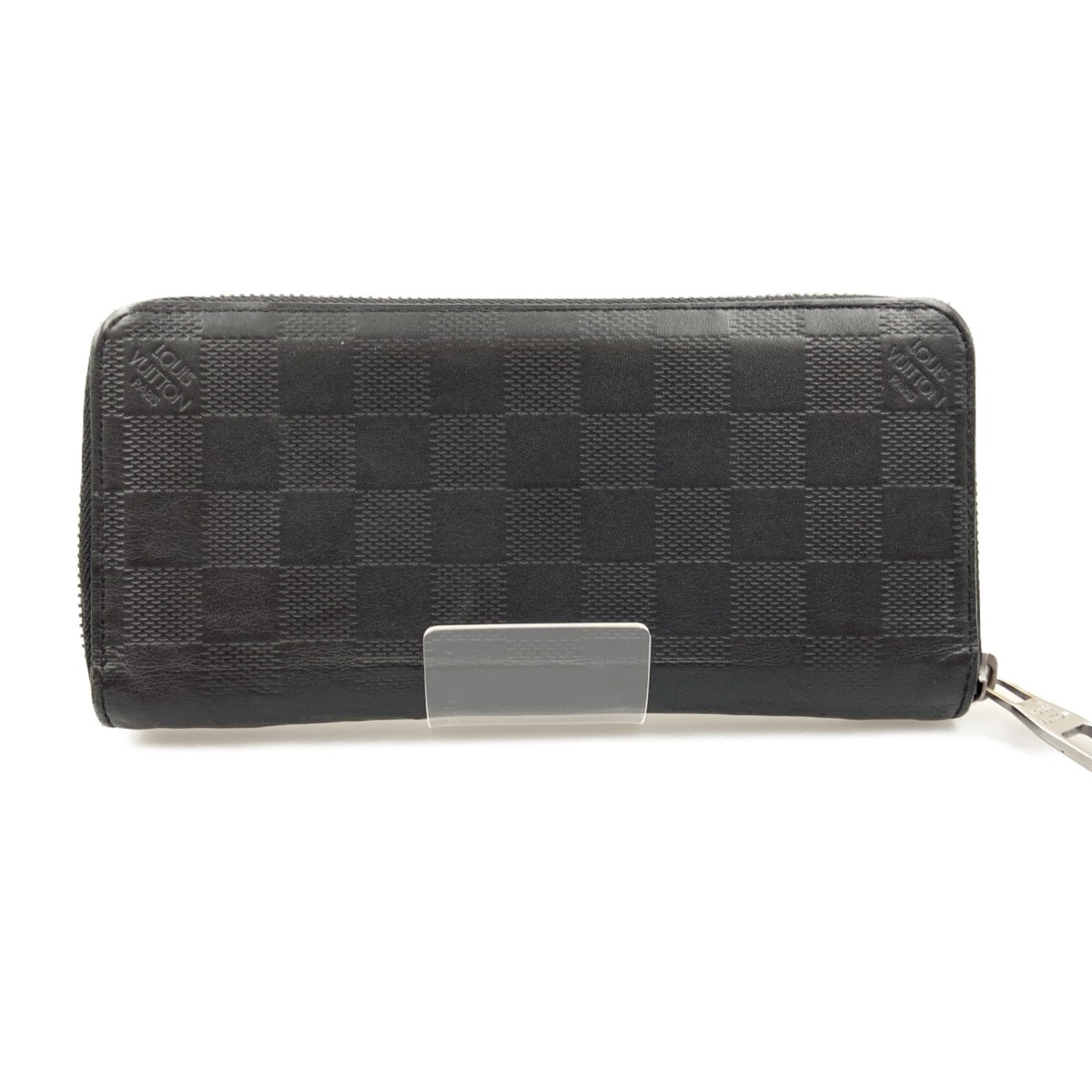 〇〇LOUIS VUITTON ルイヴィトン ダミエ アンフィニ ジッピーウォレット ヴェルティカル ラウンドファスナー 長財布 N63548 ブラック