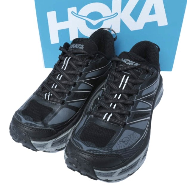 HOKA ONE ONE ホカオネオネ MAFATE SPEED 2 マファテスピード 2 1126851 / 13-31-0205-417 US6.5(24.5cm) BLACK/CASTLE ROCK スニーカー シューズ g28103