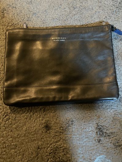 BURBERRY BLACK LABEL クラッチバッグ