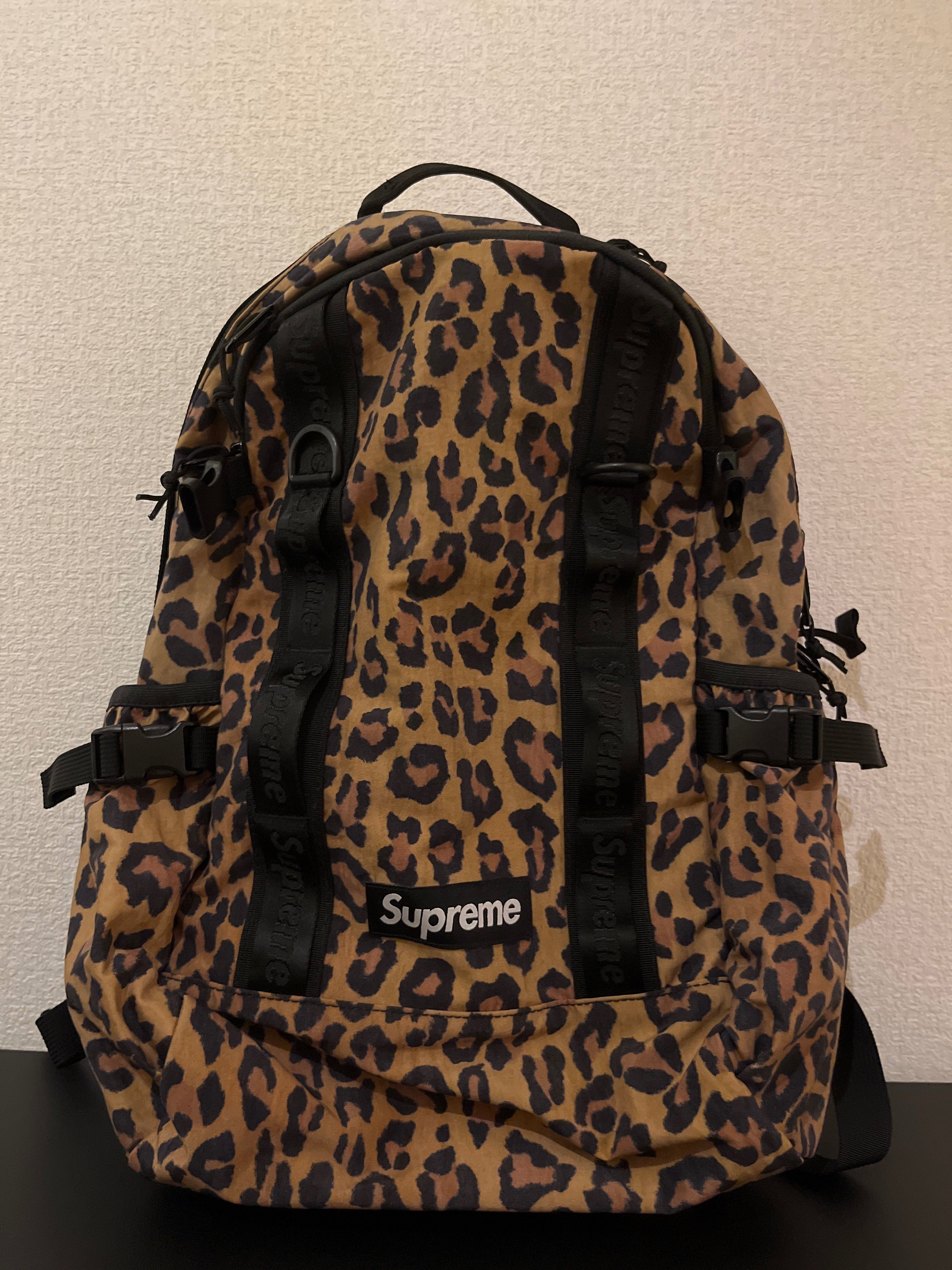 Supreme 20FW Backpack 21L "Leopard"