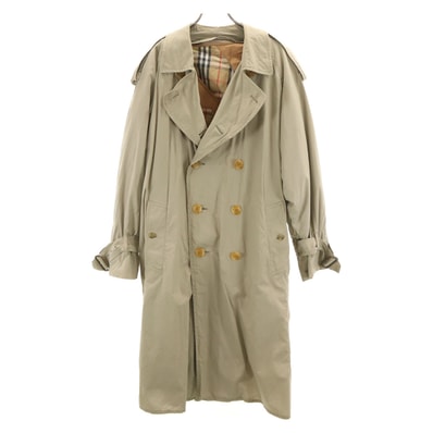 Burberrys バーバリーズ 90s 英国製 オールド トレンチコート 50 グレージュ ライナー付き