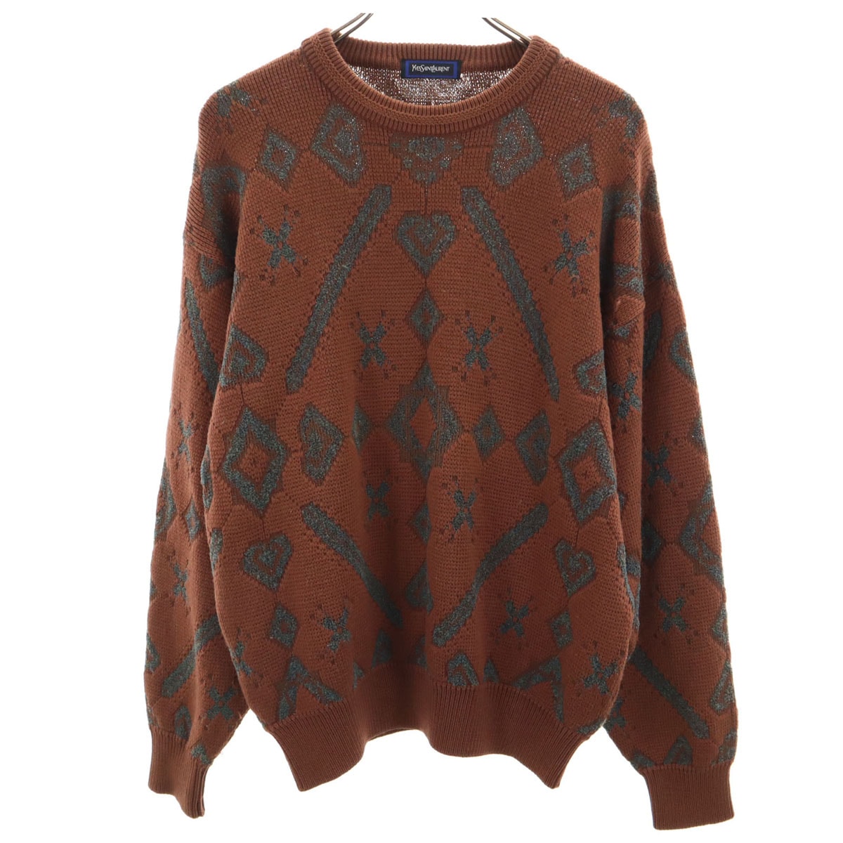 C (やや傷や汚れあり)】YVES SAINT LAURENT イヴサンローラン 90s