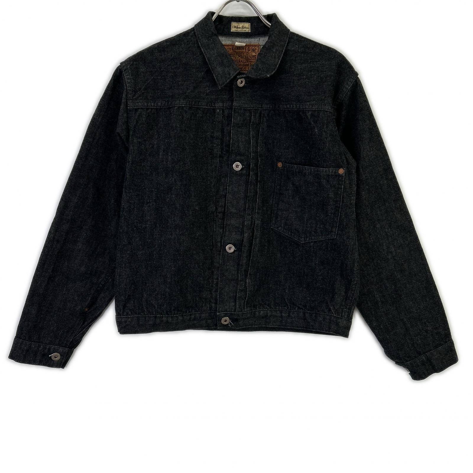 バズリクソンズ BR16042 ブラック WORLD WAR II BLACK DENIM BLOUSE デニムジャケット 40